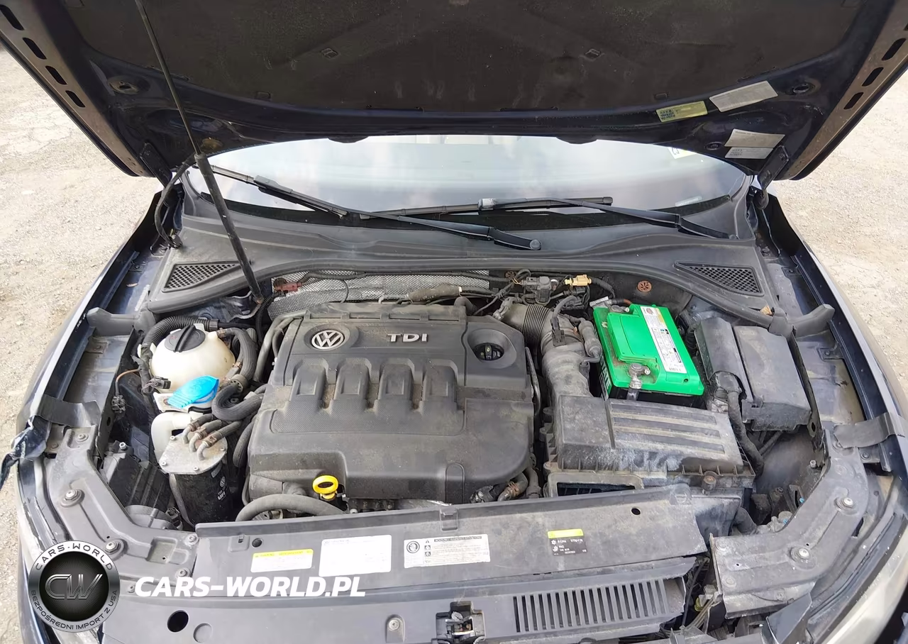 2015 Volkswagen Passat 2.0L Tdi Se VIN:1VWBV7A39FC079040 - 10