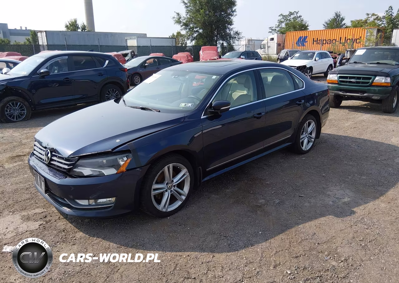 2015 Volkswagen Passat 2.0L Tdi Se VIN:1VWBV7A39FC079040 - 2
