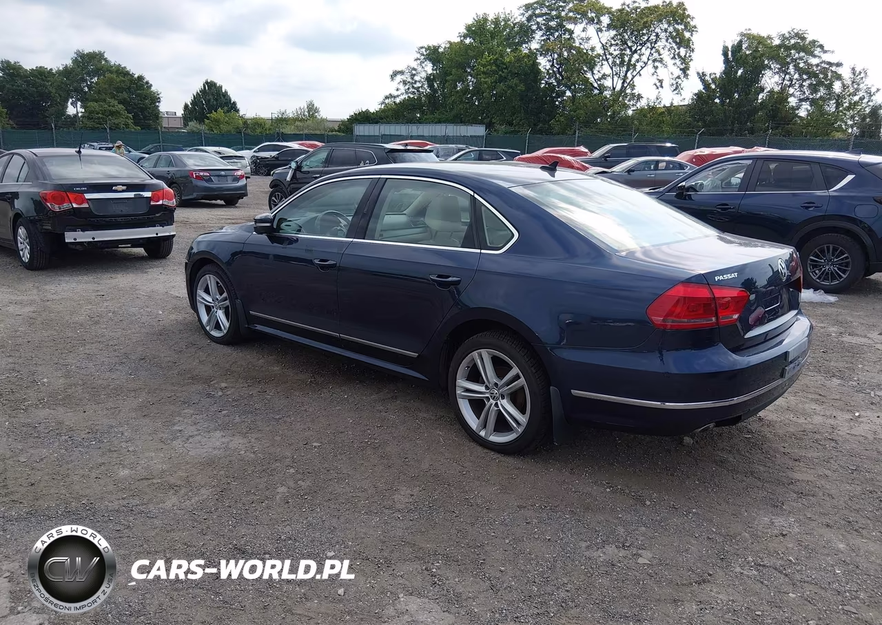 2015 Volkswagen Passat 2.0L Tdi Se VIN:1VWBV7A39FC079040 - 3