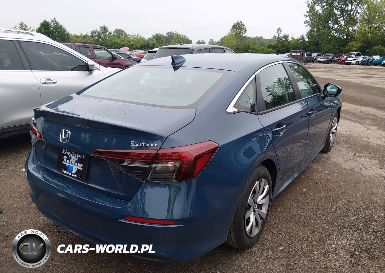 2026 Honda Civic Lx VIN:2HGFE2F28TH614313 - 4