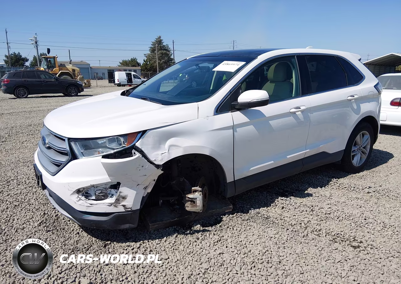 2015 Ford Edge Sel VIN:2FMTK4J80FBB28292 - 2