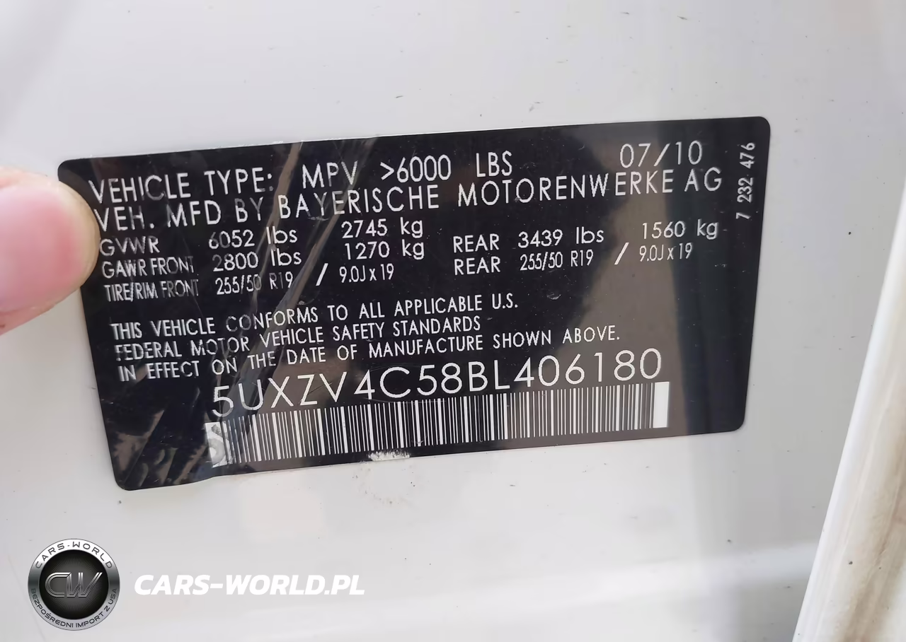 2011 BMW X5 xDrive35I-xDrive35I Premium-xDrive35I Sport Activity VIN:5UXZV4C58BL406180 - 9
