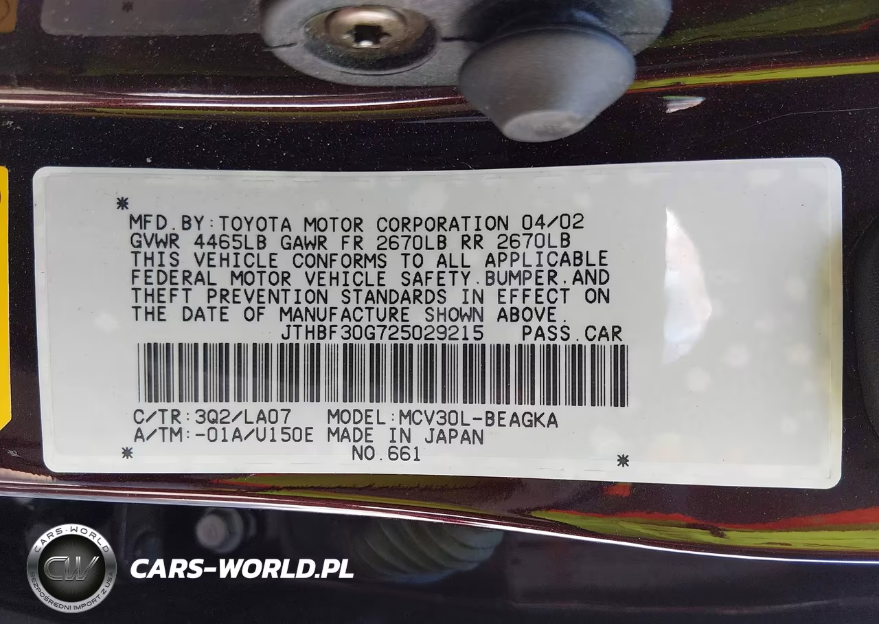 2002 Lexus Es 300 VIN:JTHBF30G725029215 - 9