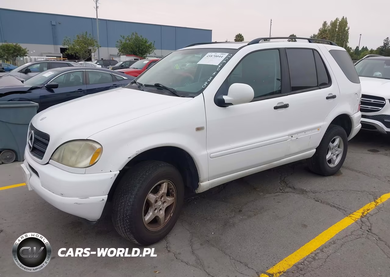 2000 Mercedes-Benz Ml 320 VIN:4JGAB54E0YA216689 - 2