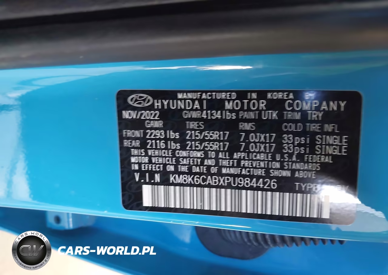 2023 Hyundai Kona Sel VIN:KM8K6CABXPU984426 - 9