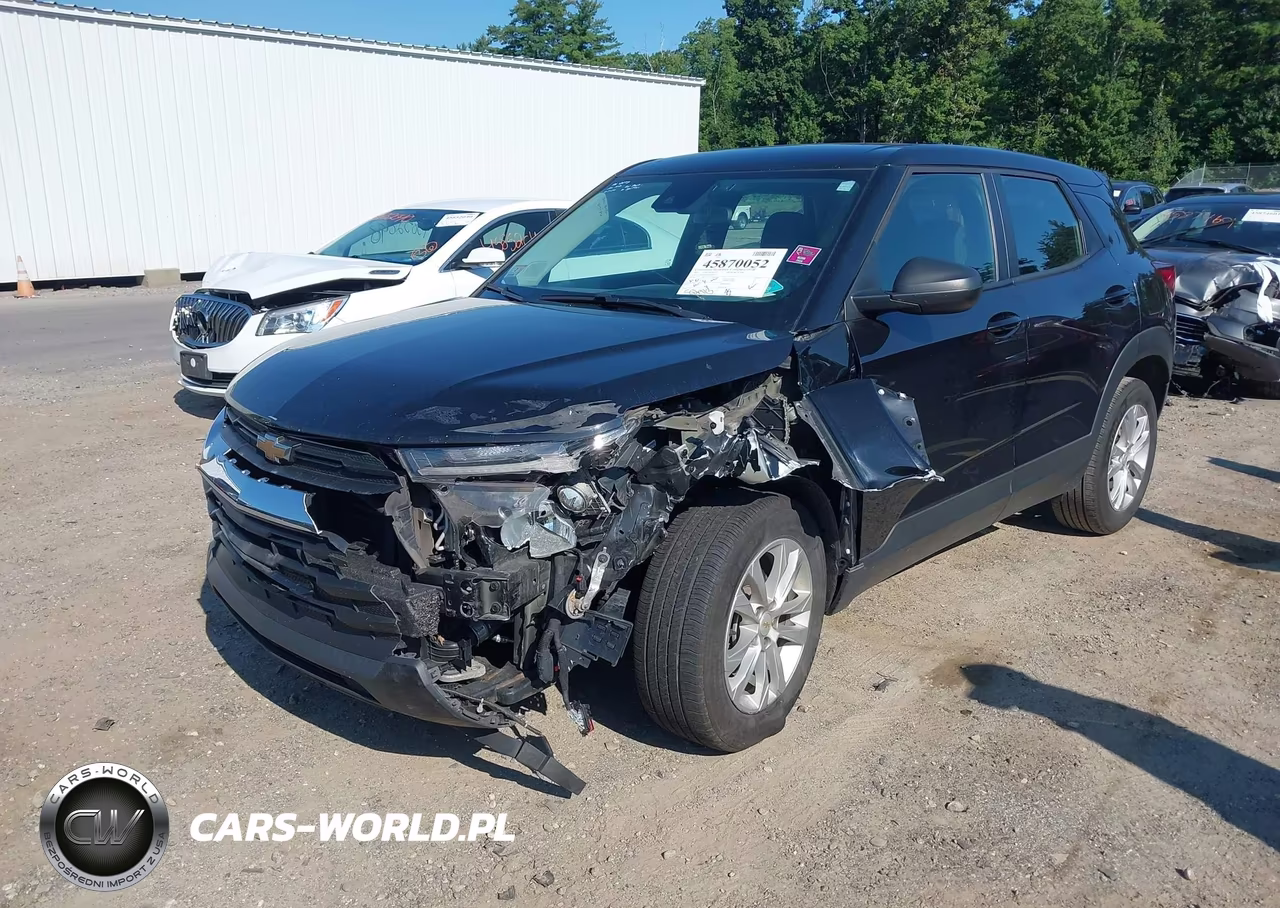 2021 Chevrolet Trailblazer Fwd Ls VIN:KL79MMS22MB105843 - 2