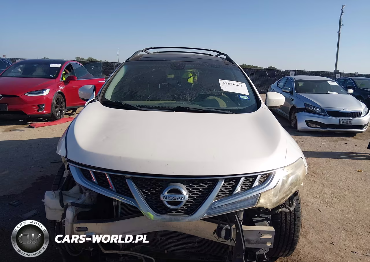 2012 Nissan Murano Sl VIN:JN8AZ1MU8CW101046 - 12