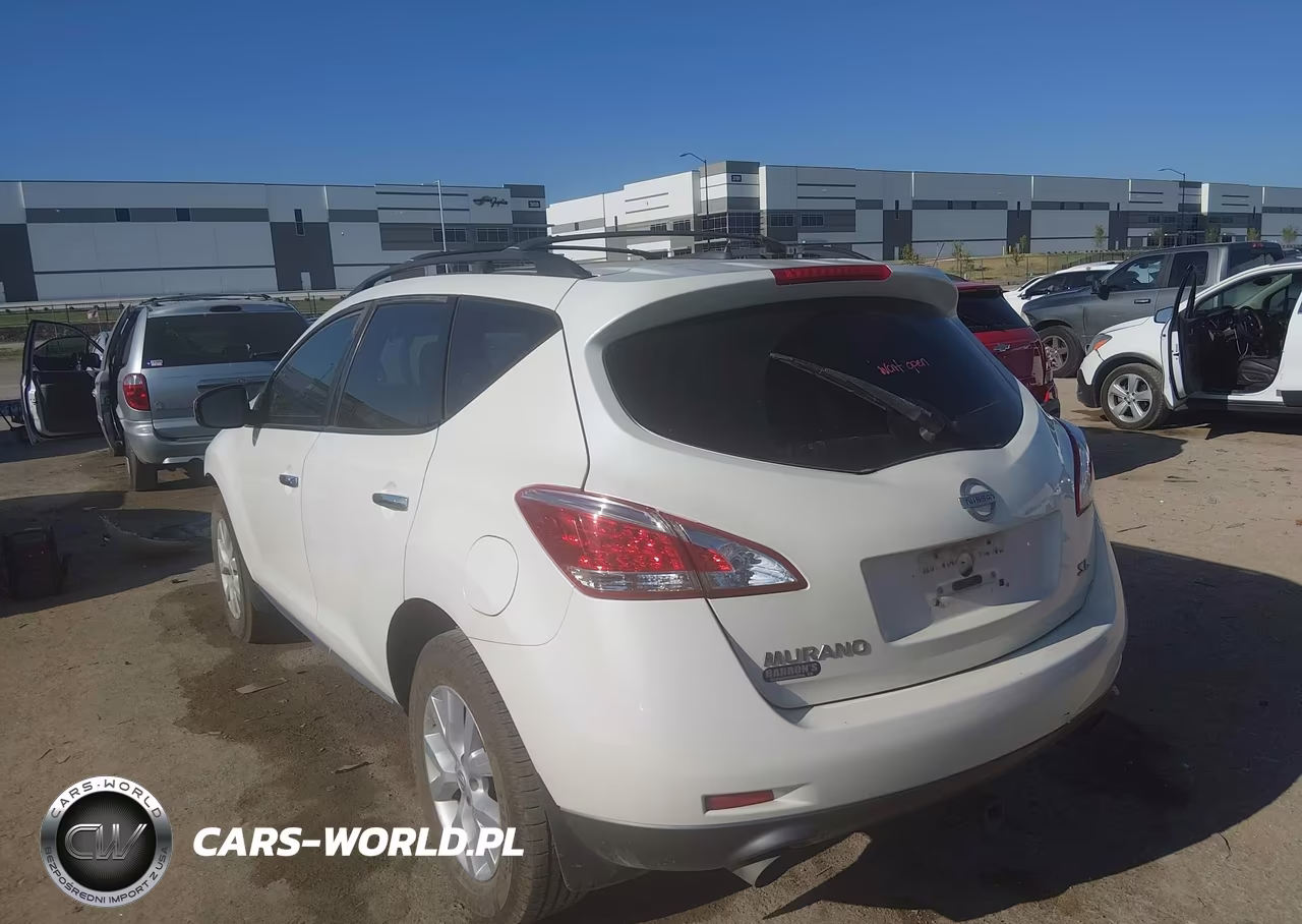 2012 Nissan Murano Sl VIN:JN8AZ1MU8CW101046 - 3