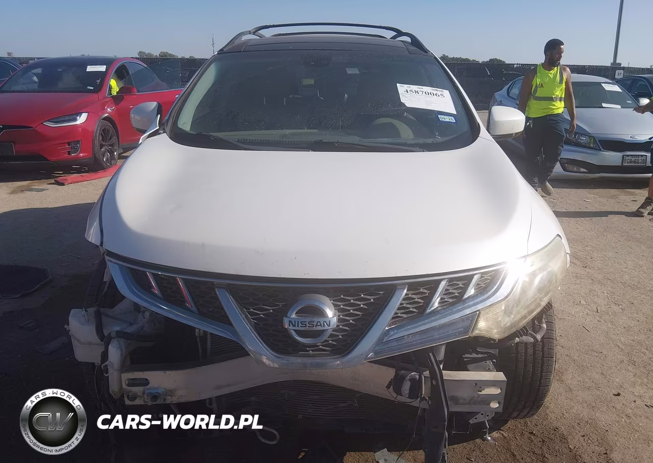2012 Nissan Murano Sl VIN:JN8AZ1MU8CW101046 - 6
