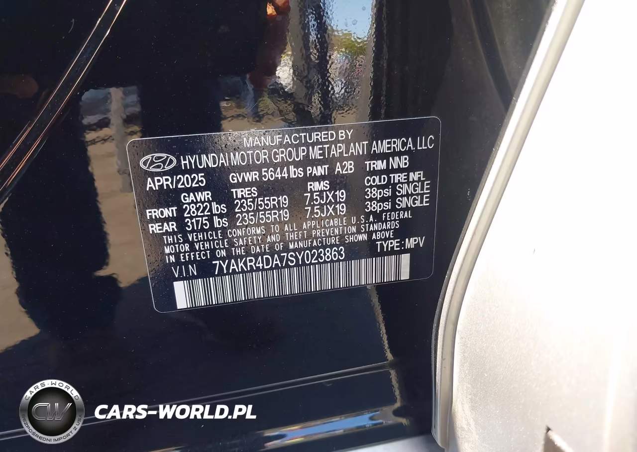 2025 Hyundai Ioniq 5 Limited VIN:7YAKR4DA7SY023863 - 9