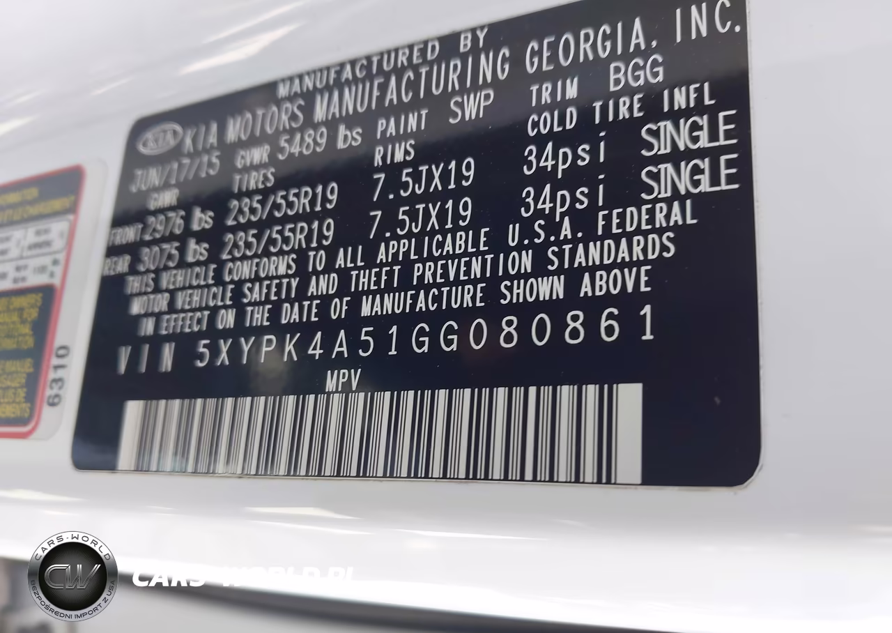 2016 Kia Sorento 3.3L Sx VIN:5XYPK4A51GG080861 - 9