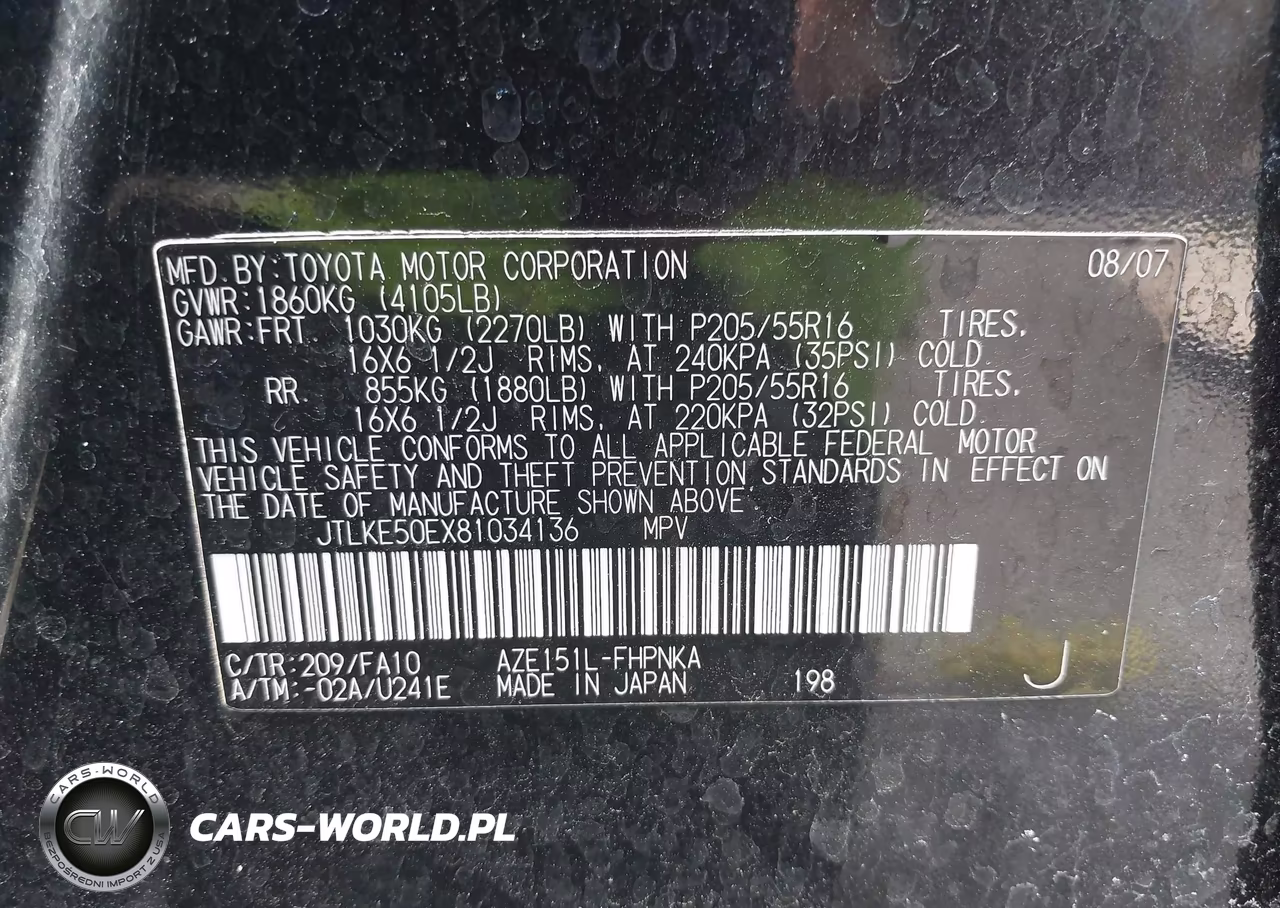 2008 Scion Xb VIN:JTLKE50EX81034136 - 9