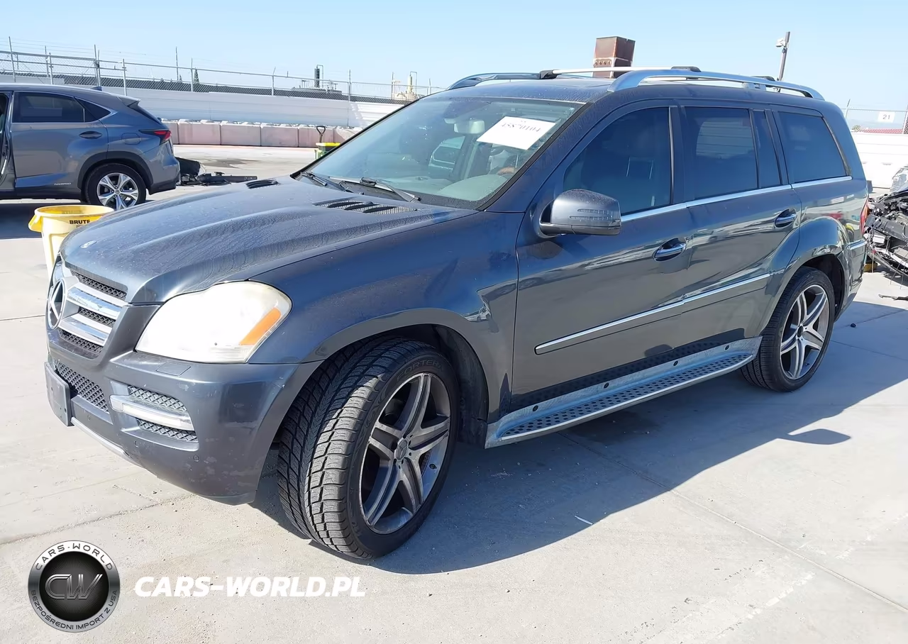 2012 Mercedes-Benz Gl 450 4Matic VIN:4JGBF7BE0CA796753 - 2