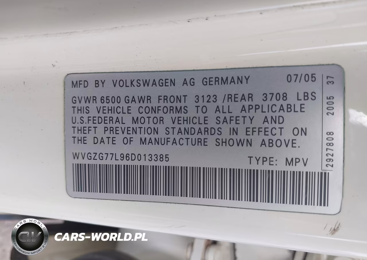 2006 Volkswagen Touareg V6 VIN:WVGZG77L96D013385 - 9