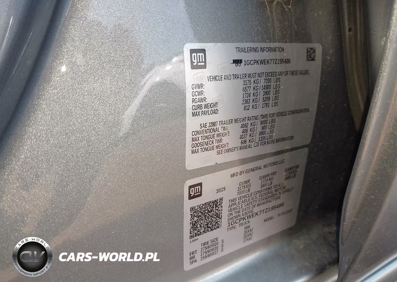 2026 Chevrolet Silverado 1500 4Wd Short Bed Rst VIN:1GCPKWEK7TZ195486 - 9