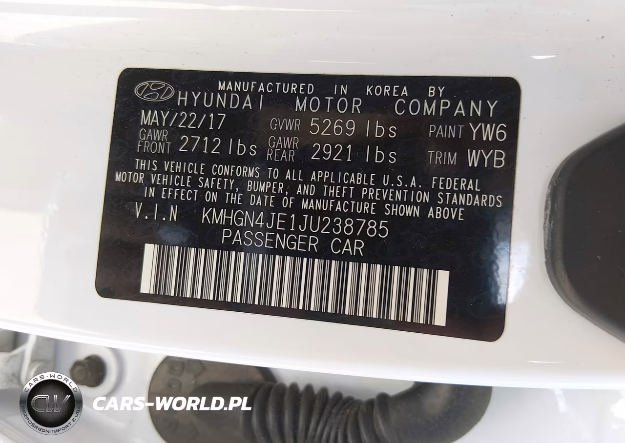 2018 Genesis G80 3.8 VIN:KMHGN4JE1JU238785 - 9