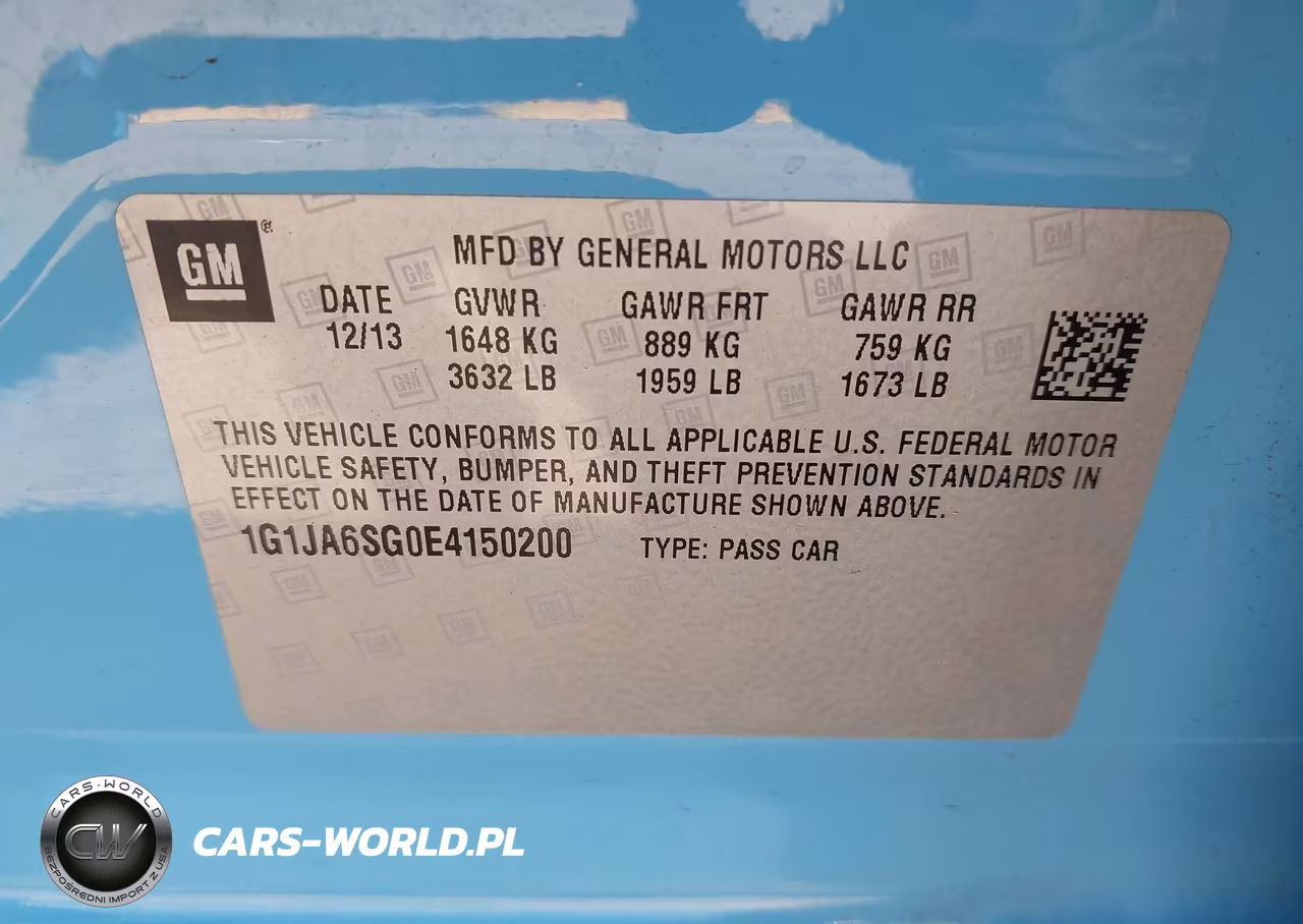 2014 Chevrolet Sonic Ls Auto VIN:1G1JA6SG0E4150200 - 9