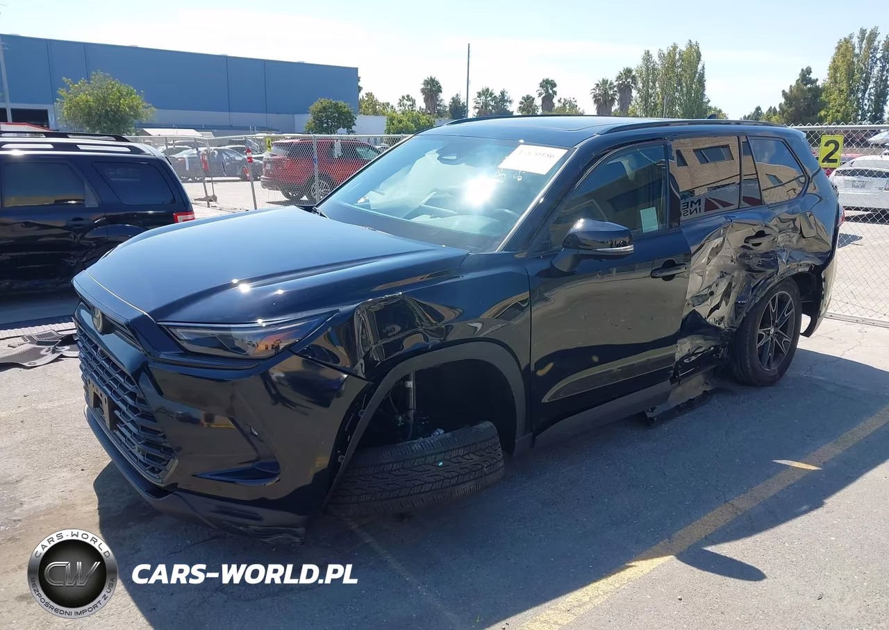 2025 Toyota Grand Highlander Hybrid Nightshade Edition VIN:5TDACAB55SS059359 - 2