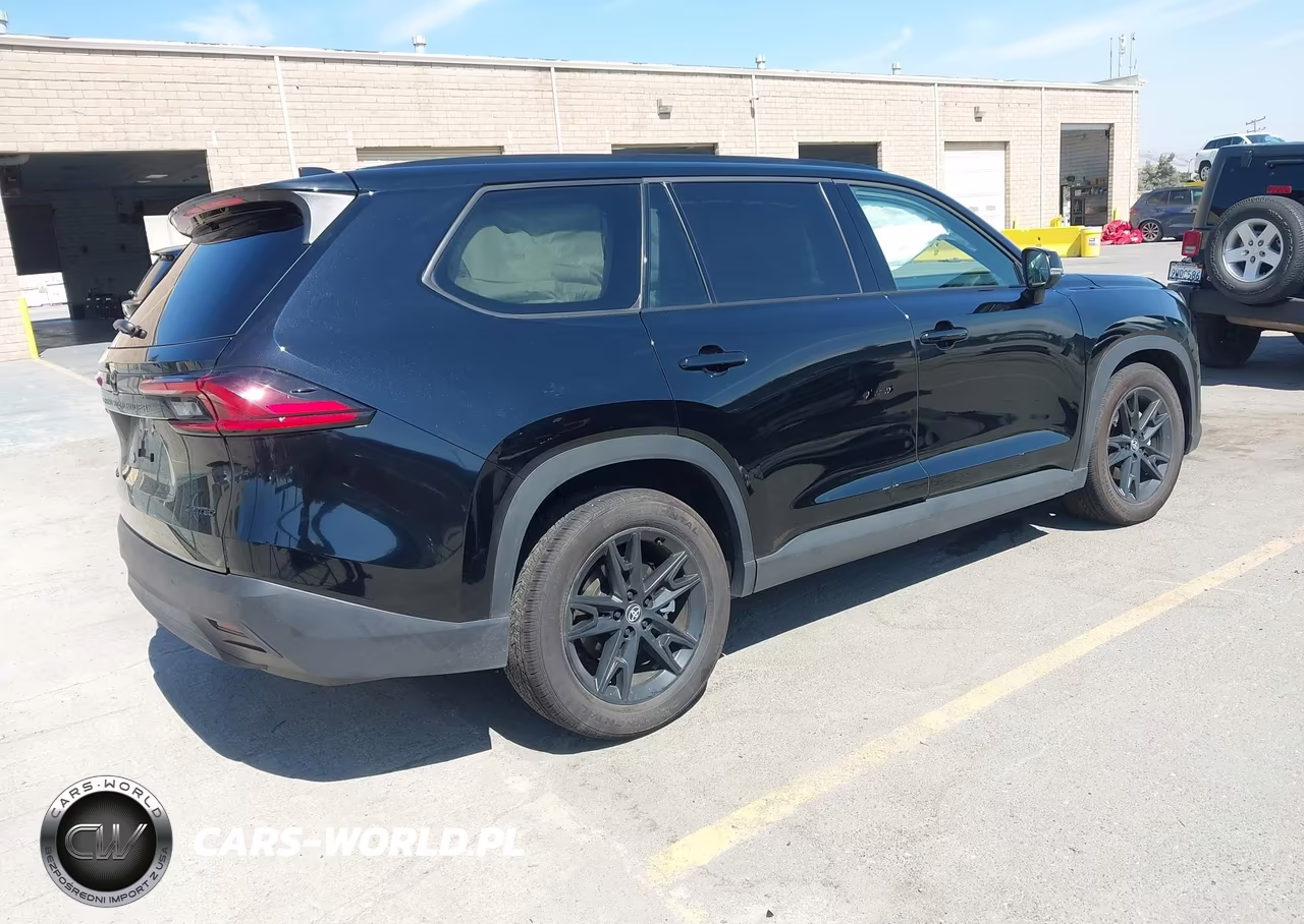 2025 Toyota Grand Highlander Hybrid Nightshade Edition VIN:5TDACAB55SS059359 - 4