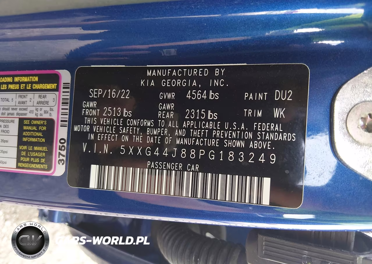 2023 Kia K5 Gt VIN:5XXG44J88PG183249 - 9