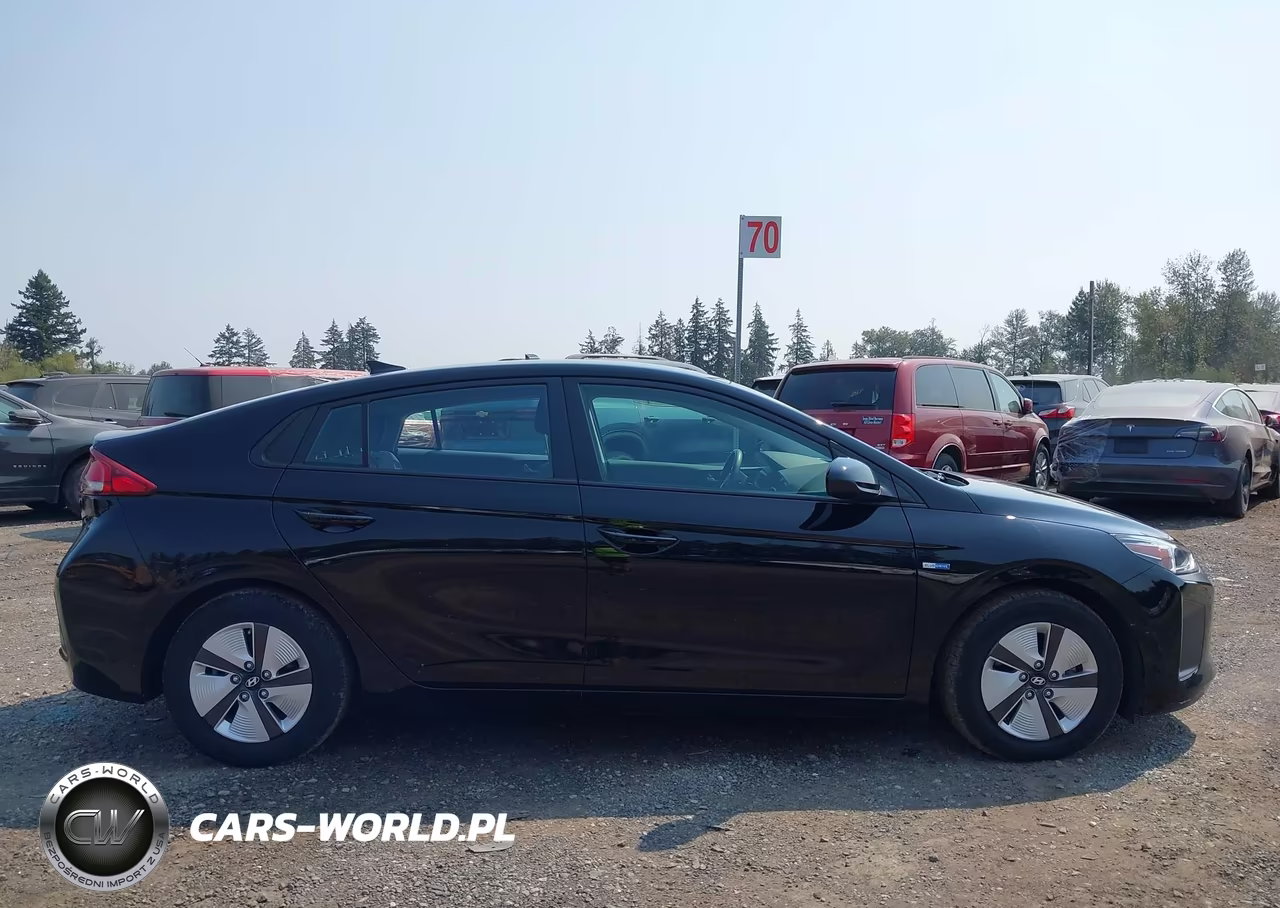 2018 Hyundai Ioniq Hybrid Blue VIN:KMHC65LC3JU100534 - 13