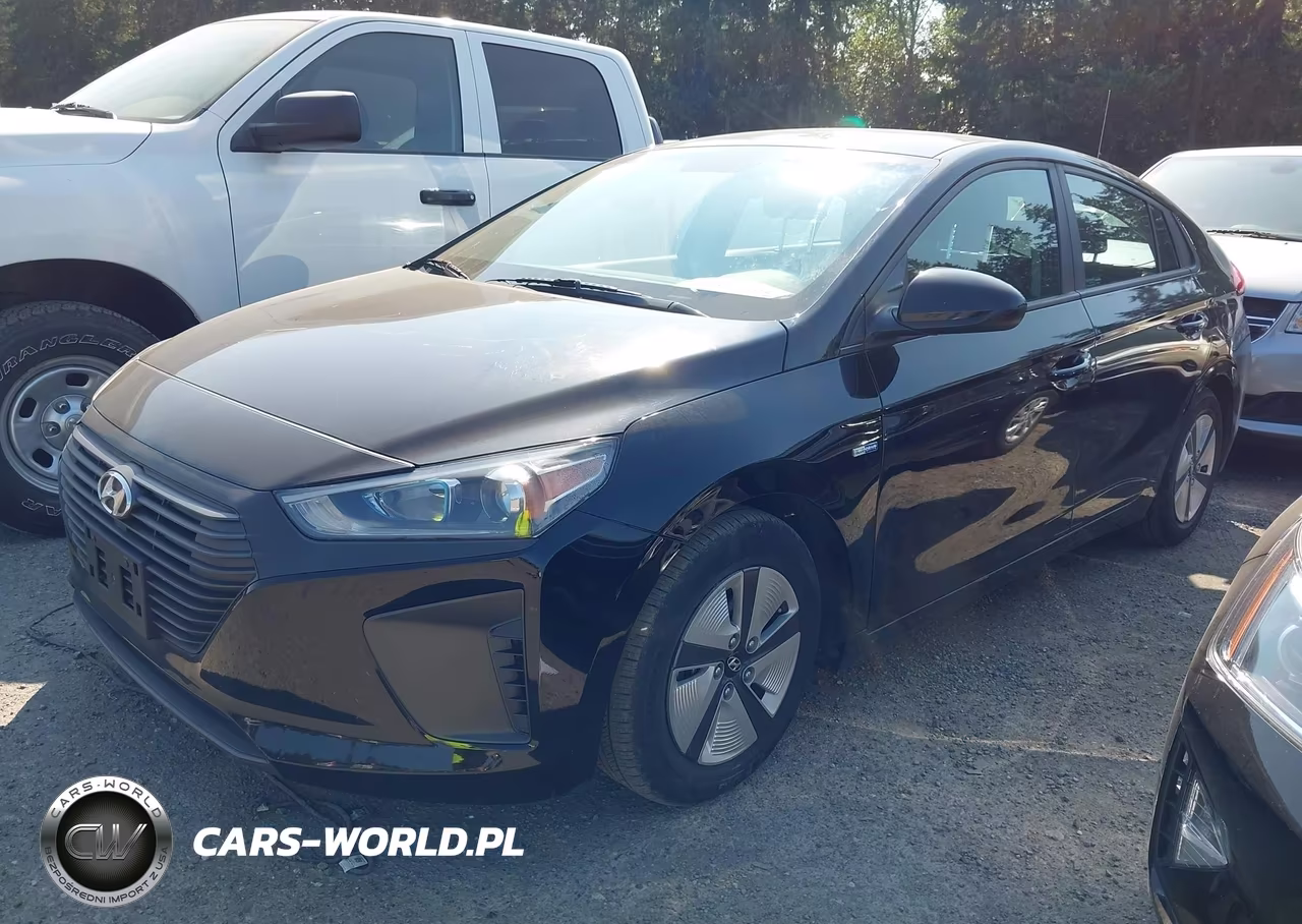 2018 Hyundai Ioniq Hybrid Blue VIN:KMHC65LC3JU100534 - 2