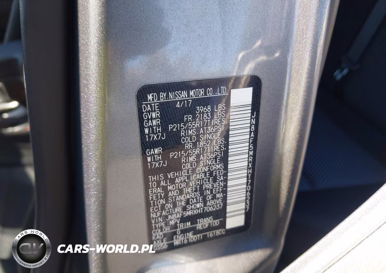 2017 Nissan Juke S VIN:JN8AF5MRXHT706237 - 9