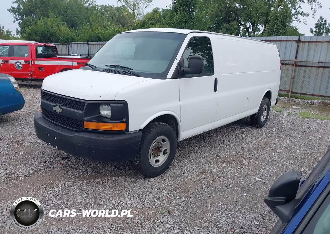 2014 Chevrolet Express 2500 Work Van VIN:1GCWGGCAXE1212036 - 2