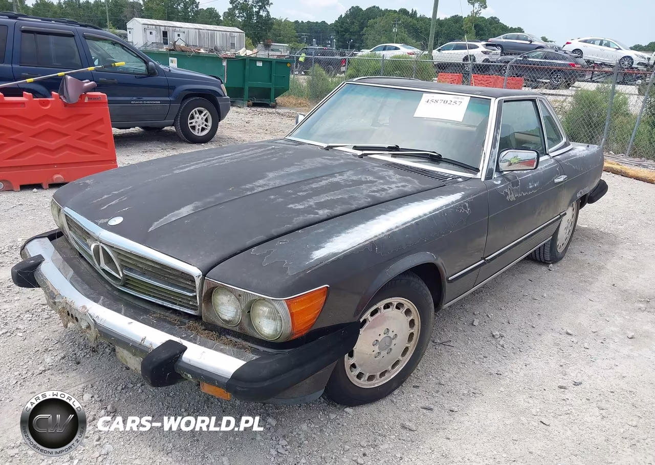 1985 Mercedes-Benz 380 Sl VIN:WDBBA45C9FA022144 - 2