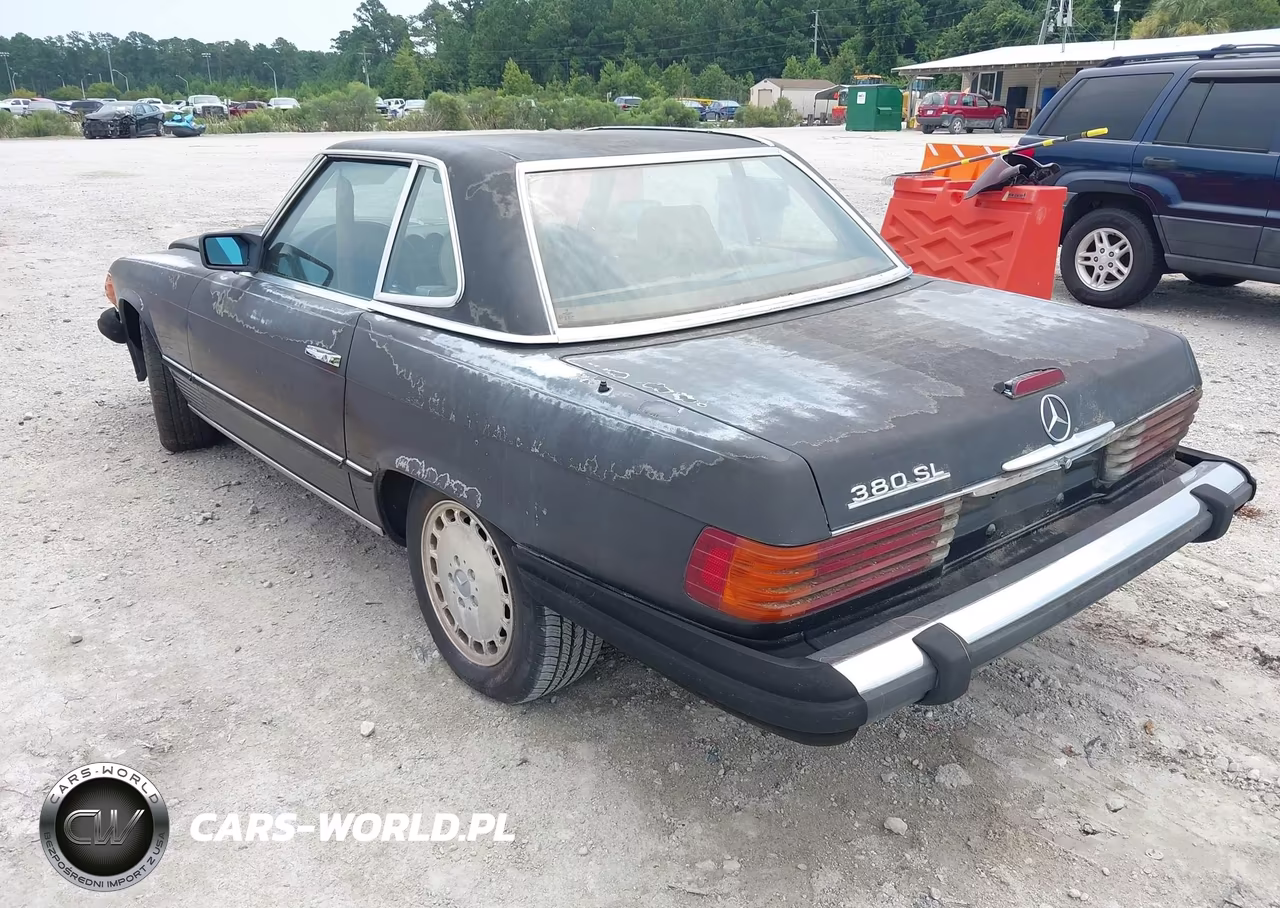 1985 Mercedes-Benz 380 Sl VIN:WDBBA45C9FA022144 - 3