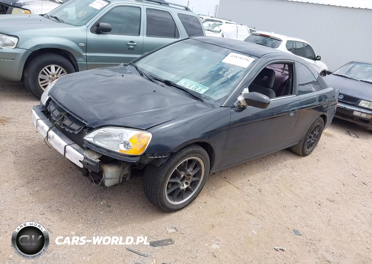 2001 Honda Civic Lx VIN:1HGEM22581L048006 - 2