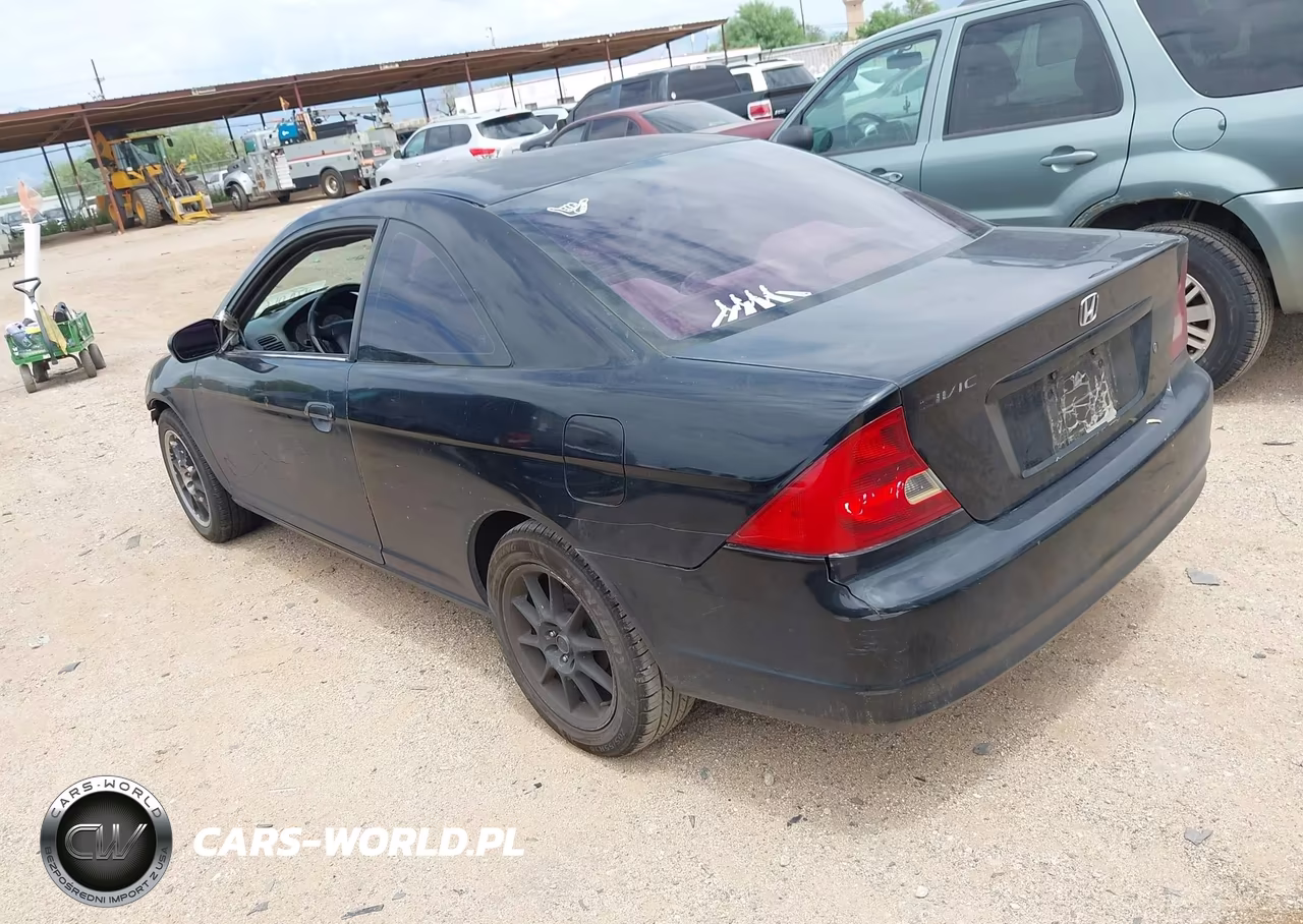 2001 Honda Civic Lx VIN:1HGEM22581L048006 - 3