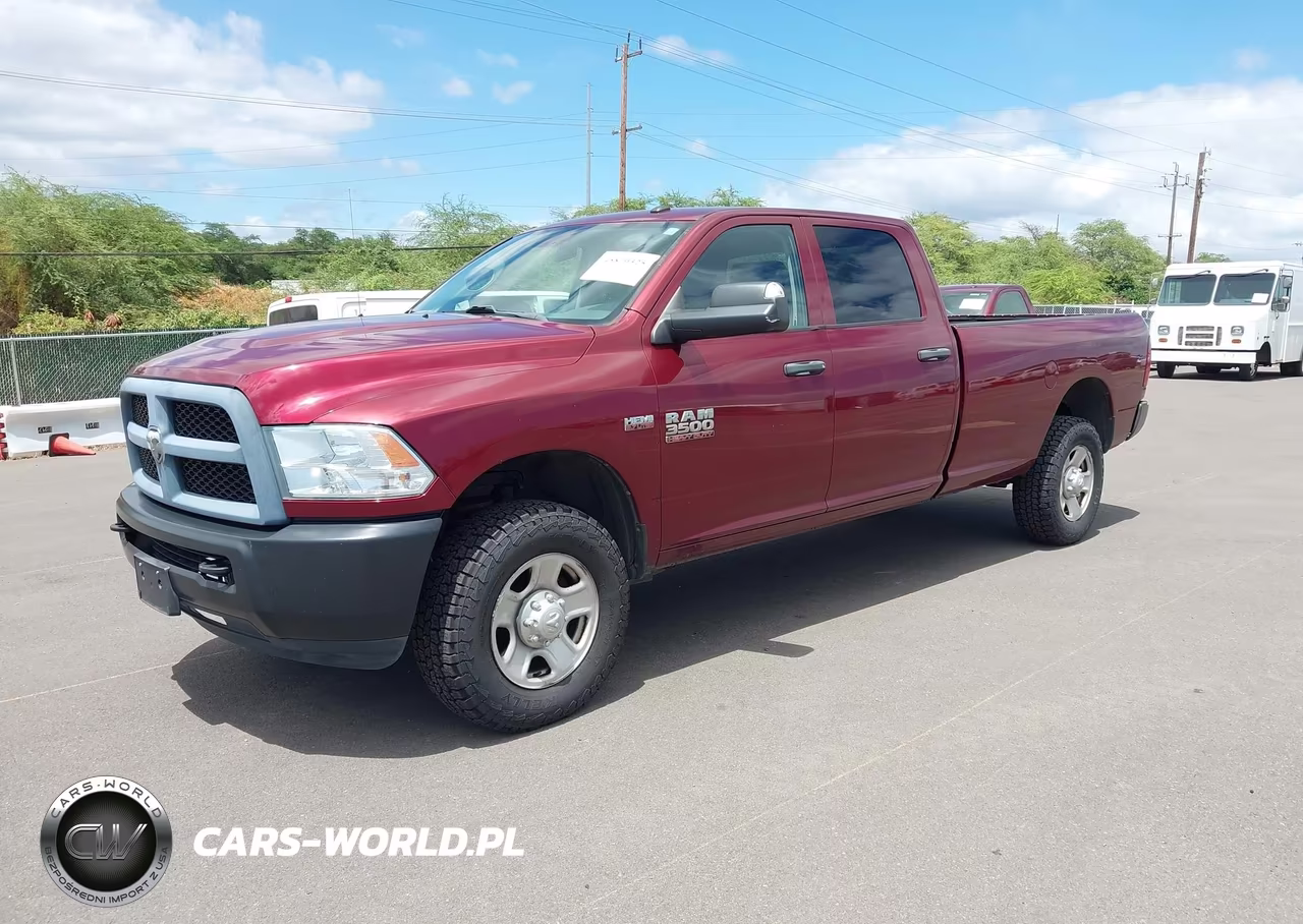 2018 Ram 3500 Tradesman 4X4 8' Box VIN:3C63R3GT2JG421548 - 2