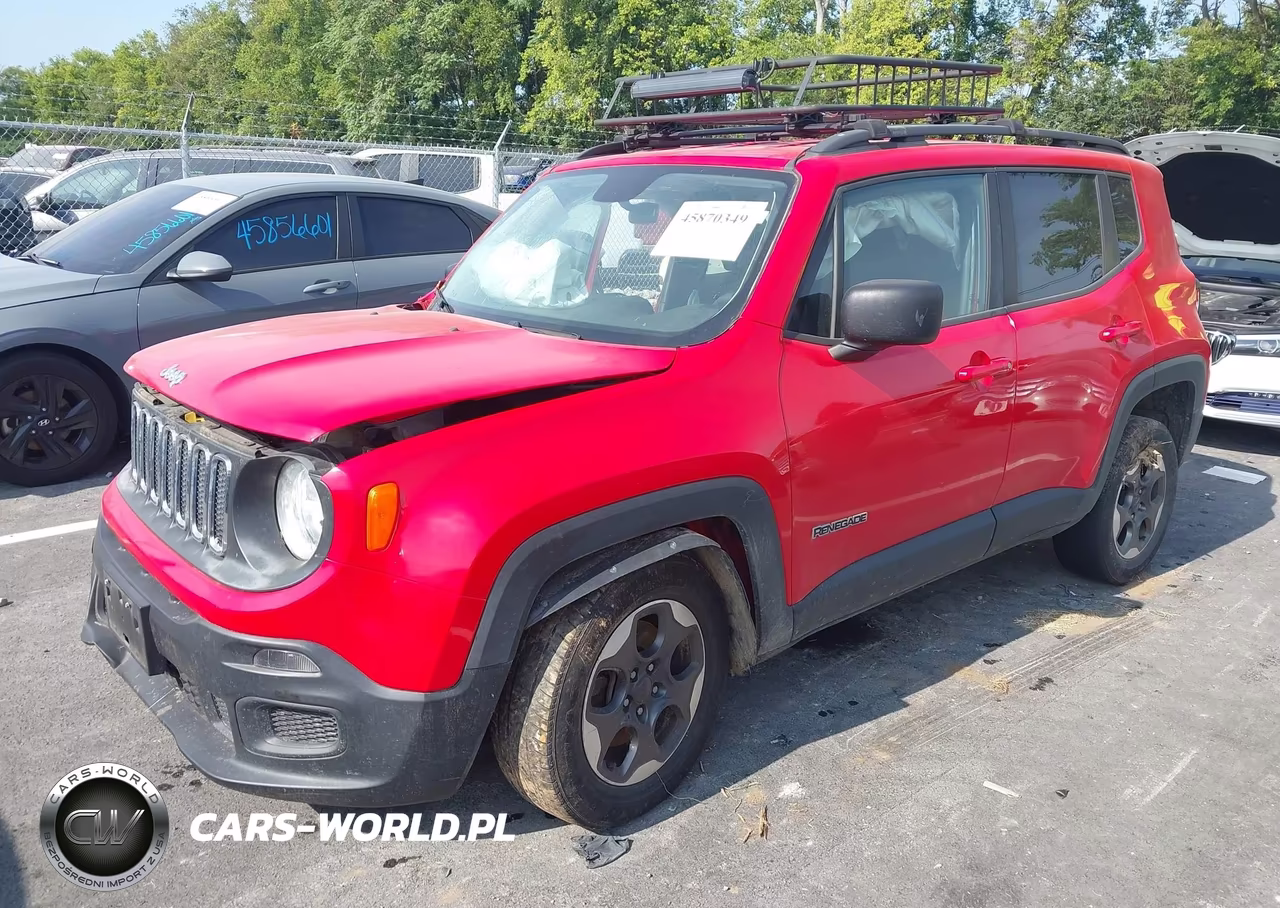 2016 Jeep Renegade Sport VIN:ZACCJBAT9GPE42696 - 2