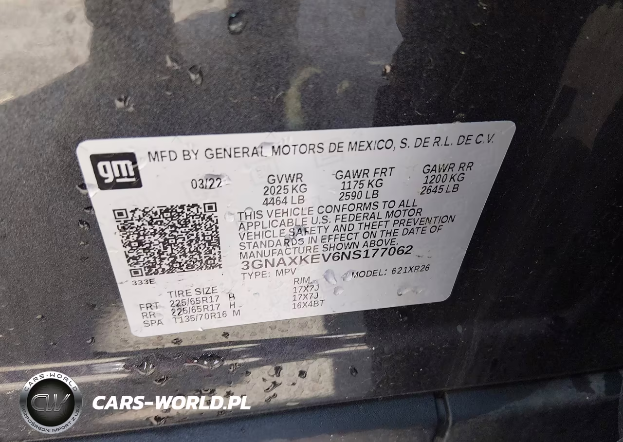 2022 Chevrolet Equinox Fwd Lt VIN:3GNAXKEV6NS177062 - 9