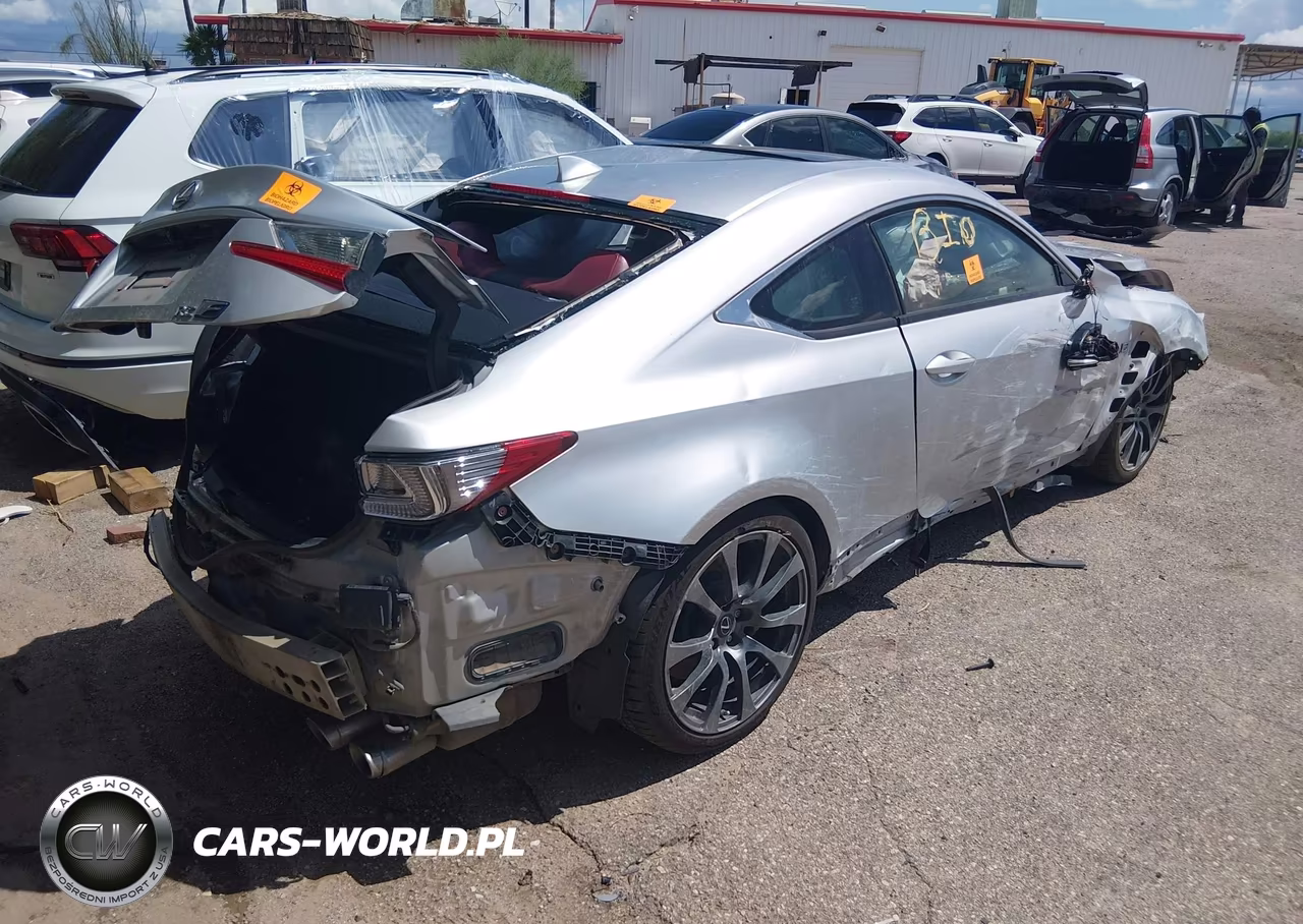 2016 Lexus Rc F VIN:JTHHP5BC7G5005338 - 4