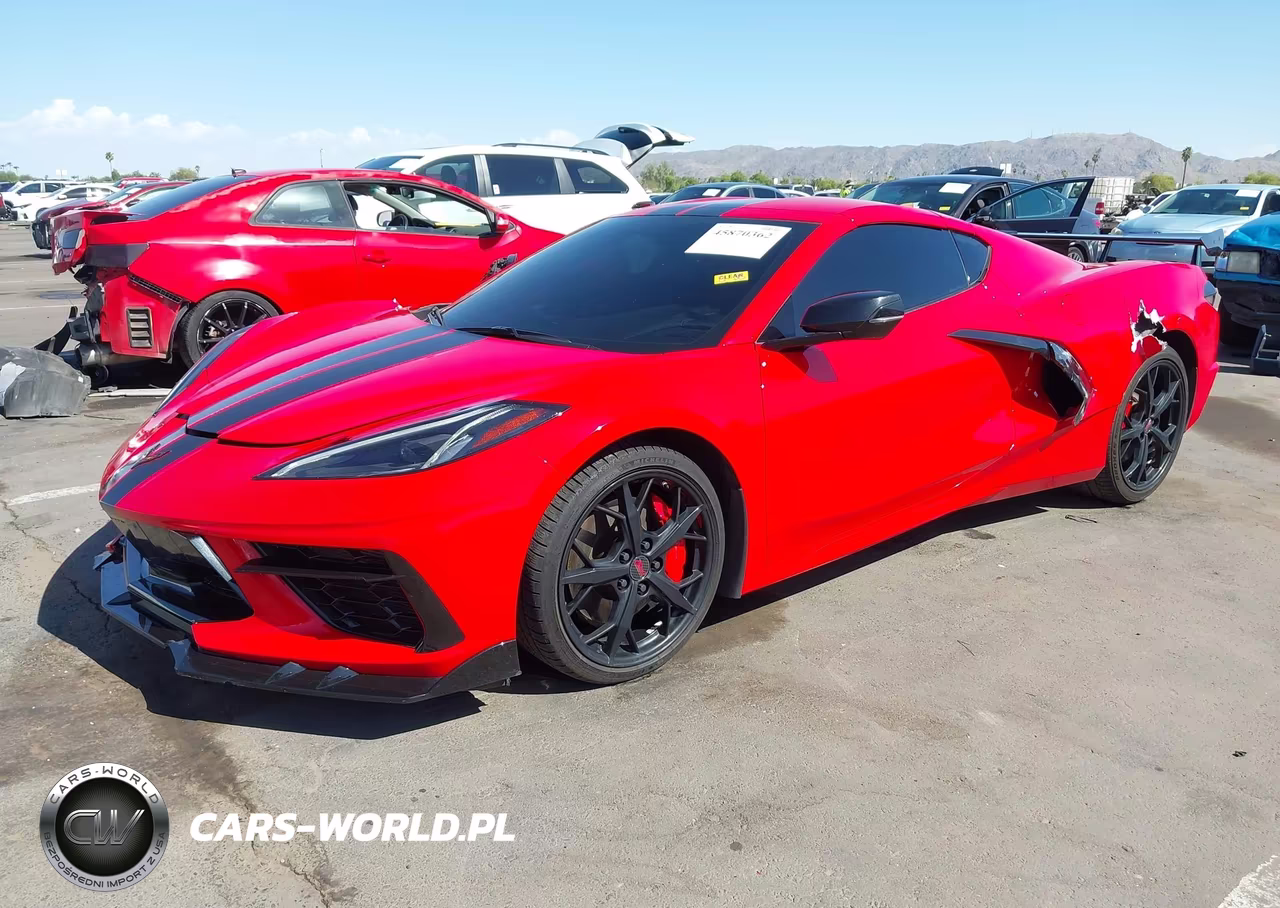 2020 Chevrolet Corvette Stingray Rwd 1Lt VIN:1G1Y62D41L5115782 - 2