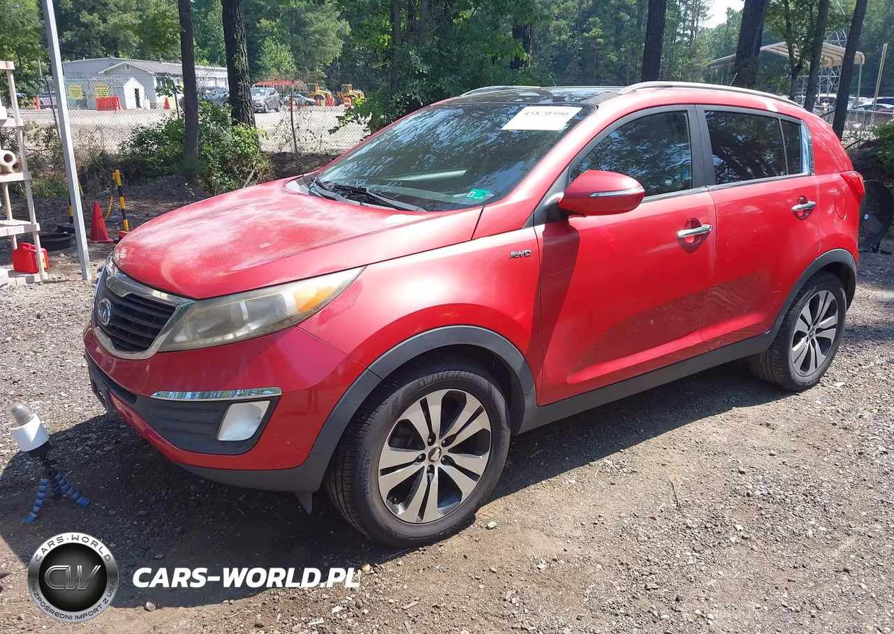 2012 Kia Sportage Ex VIN:KNDPCCA26C7212520 - 2