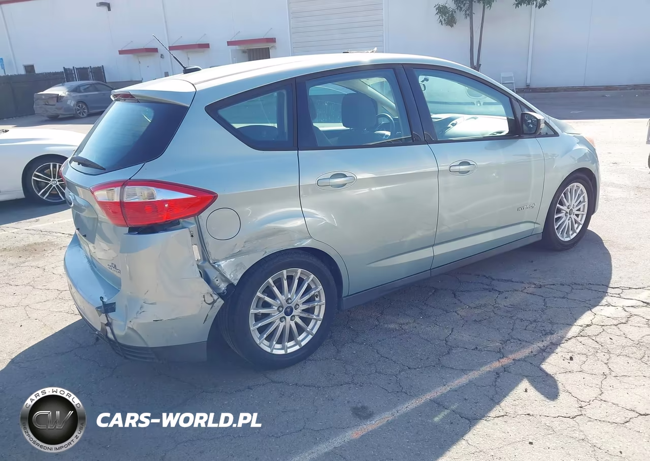 2013 Ford C-Max Hybrid Se VIN:1FADP5AU5DL537050 - 4