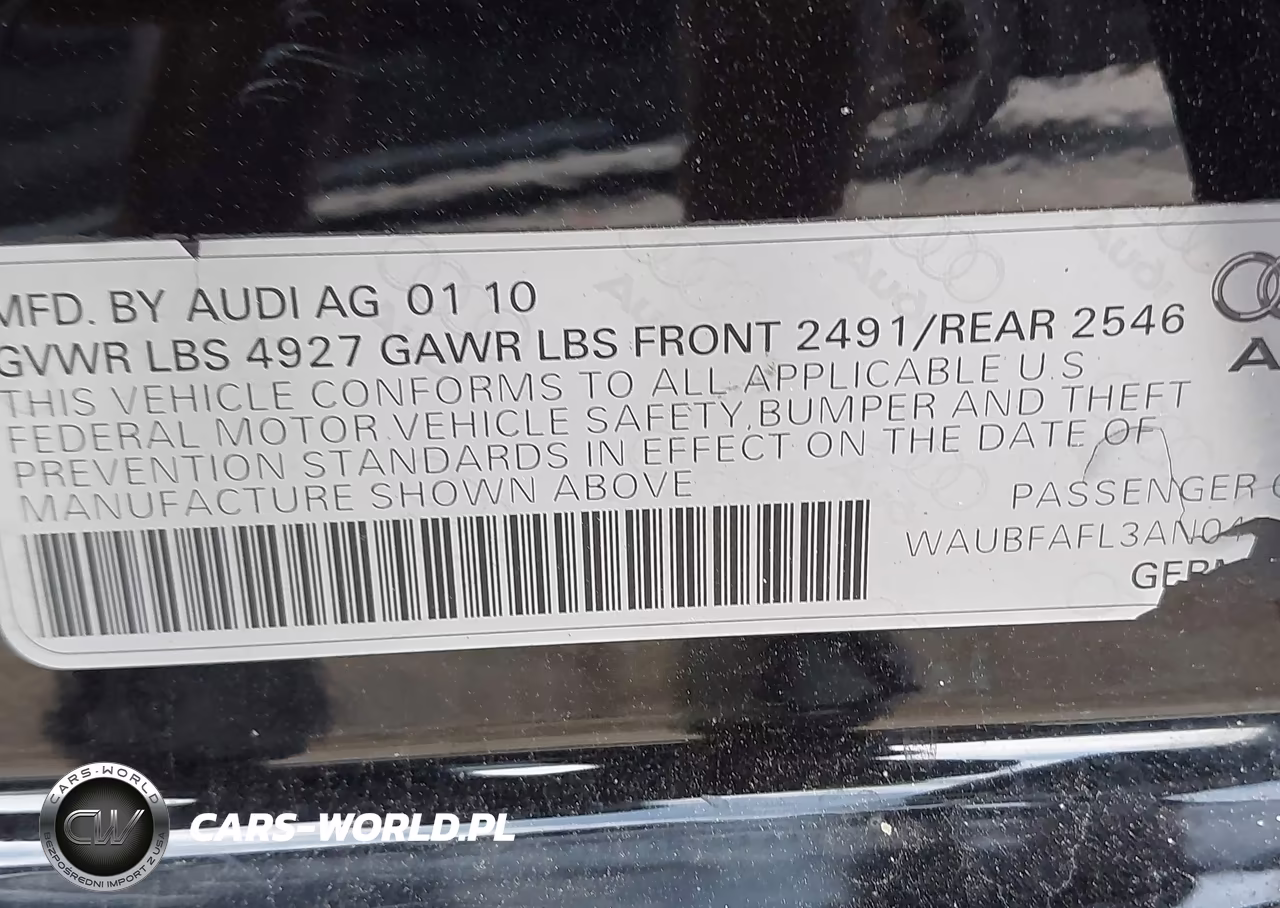 2010 Audi A4 2.0T Premium VIN:WAUBFAFL3AN047474 - 9
