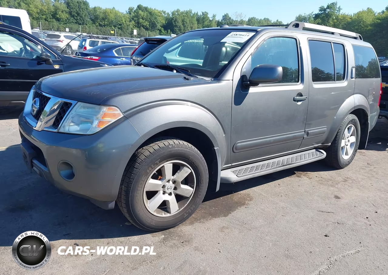 2008 Nissan Pathfinder Se VIN:5N1AR18B08C627678 - 2