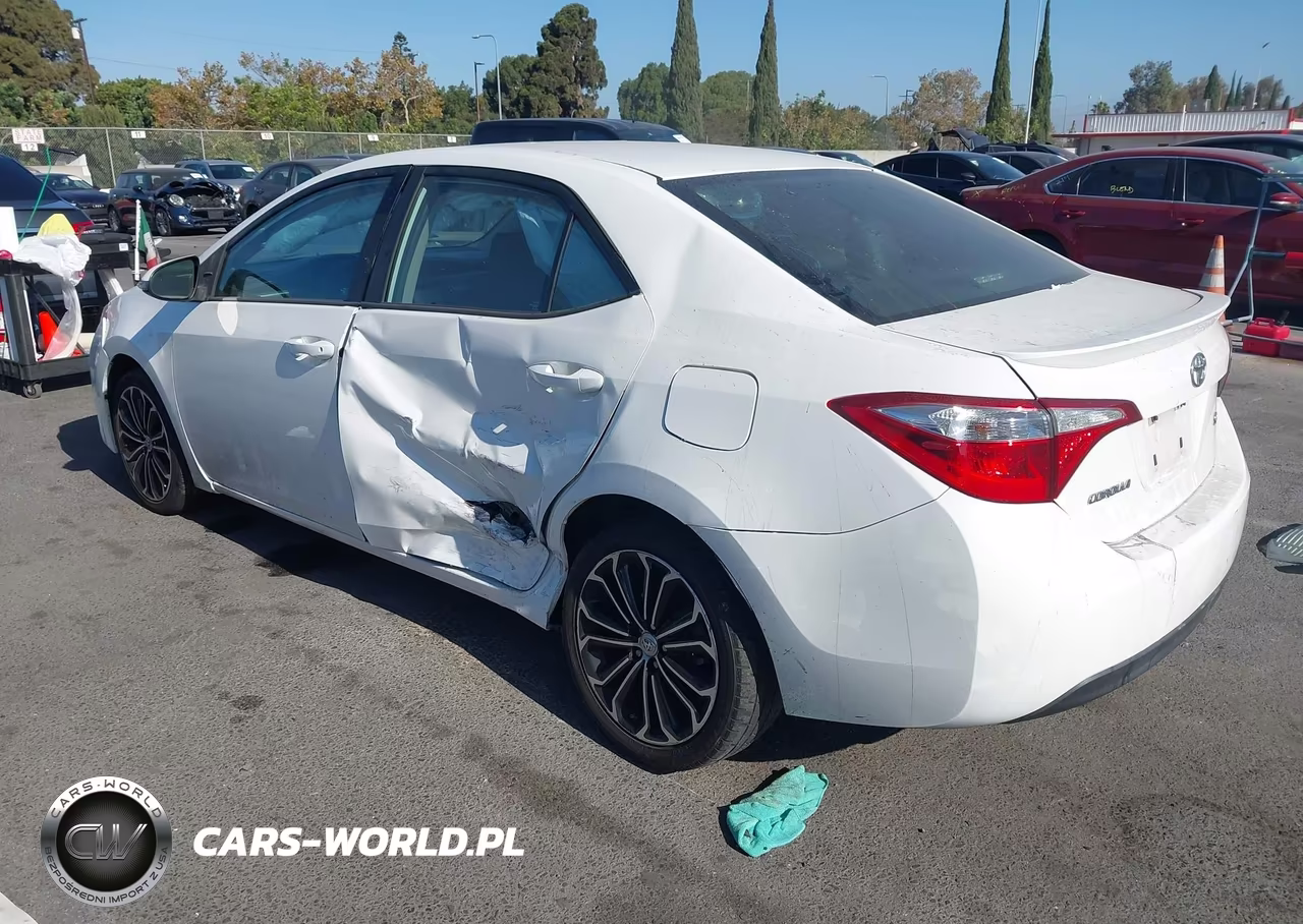 2016 Toyota Corolla S Plus VIN:5YFBURHE8GP561130 - 3