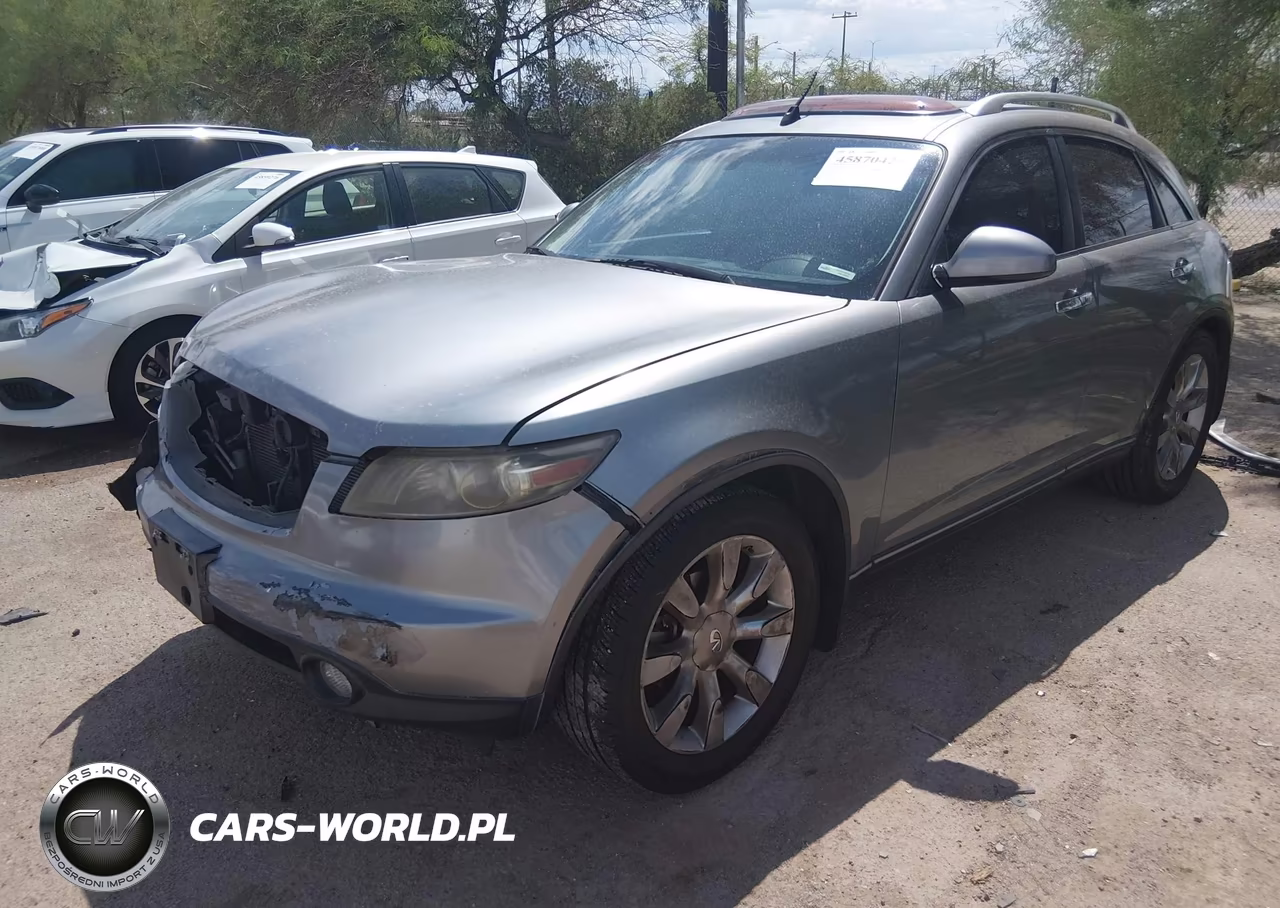 2005 Infiniti Fx35 VIN:JNRAS08U35X102428 - 2