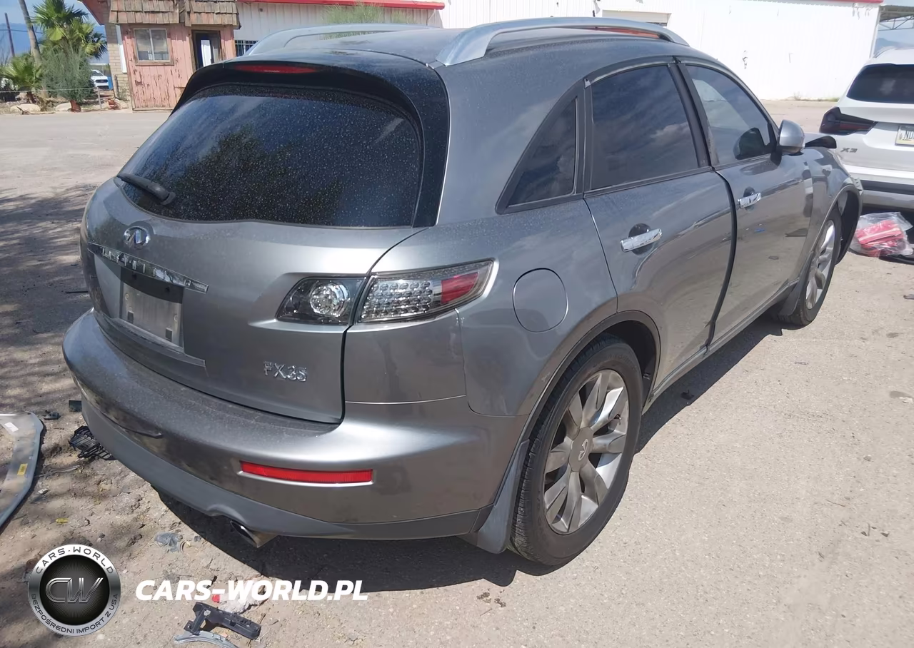 2005 Infiniti Fx35 VIN:JNRAS08U35X102428 - 4
