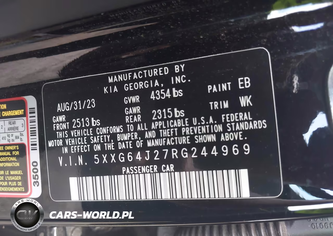 2024 Kia K5 Gt-Line VIN:5XXG64J27RG244969 - 9