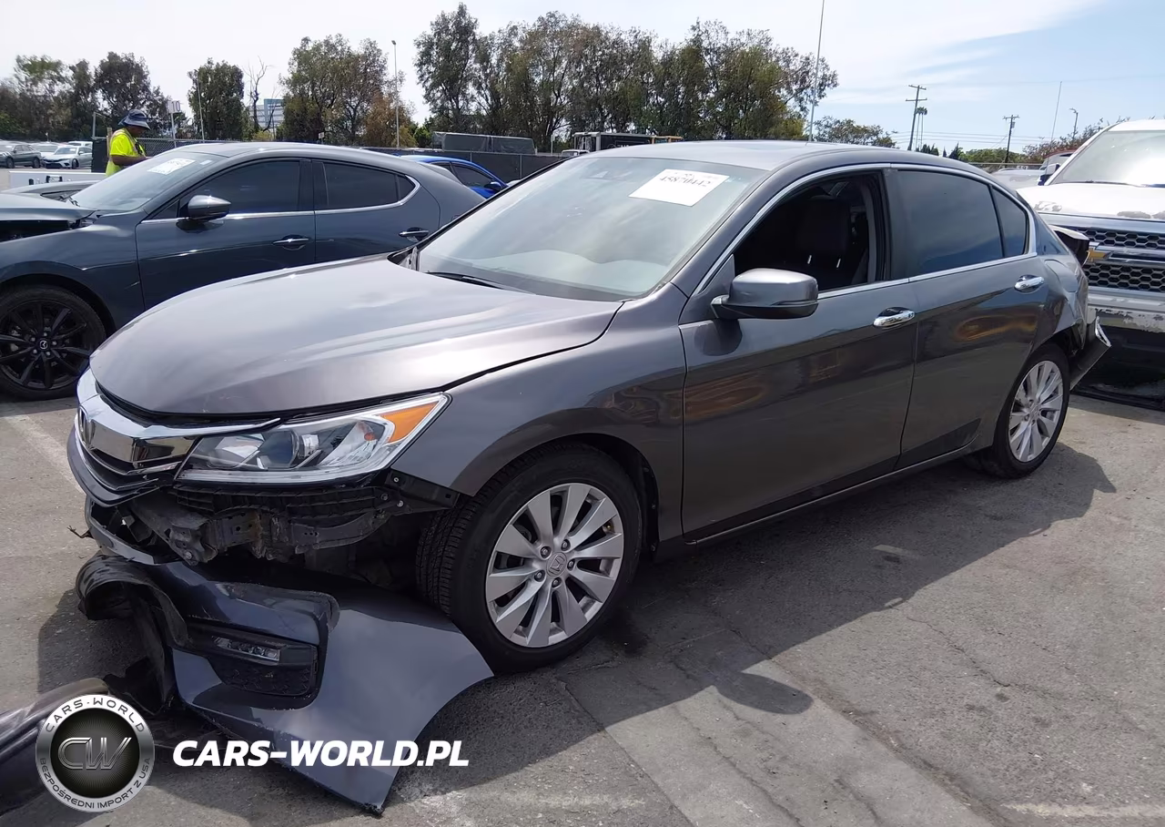 2014 Honda Accord Ex-L VIN:1HGCR2F85EA018346 - 2