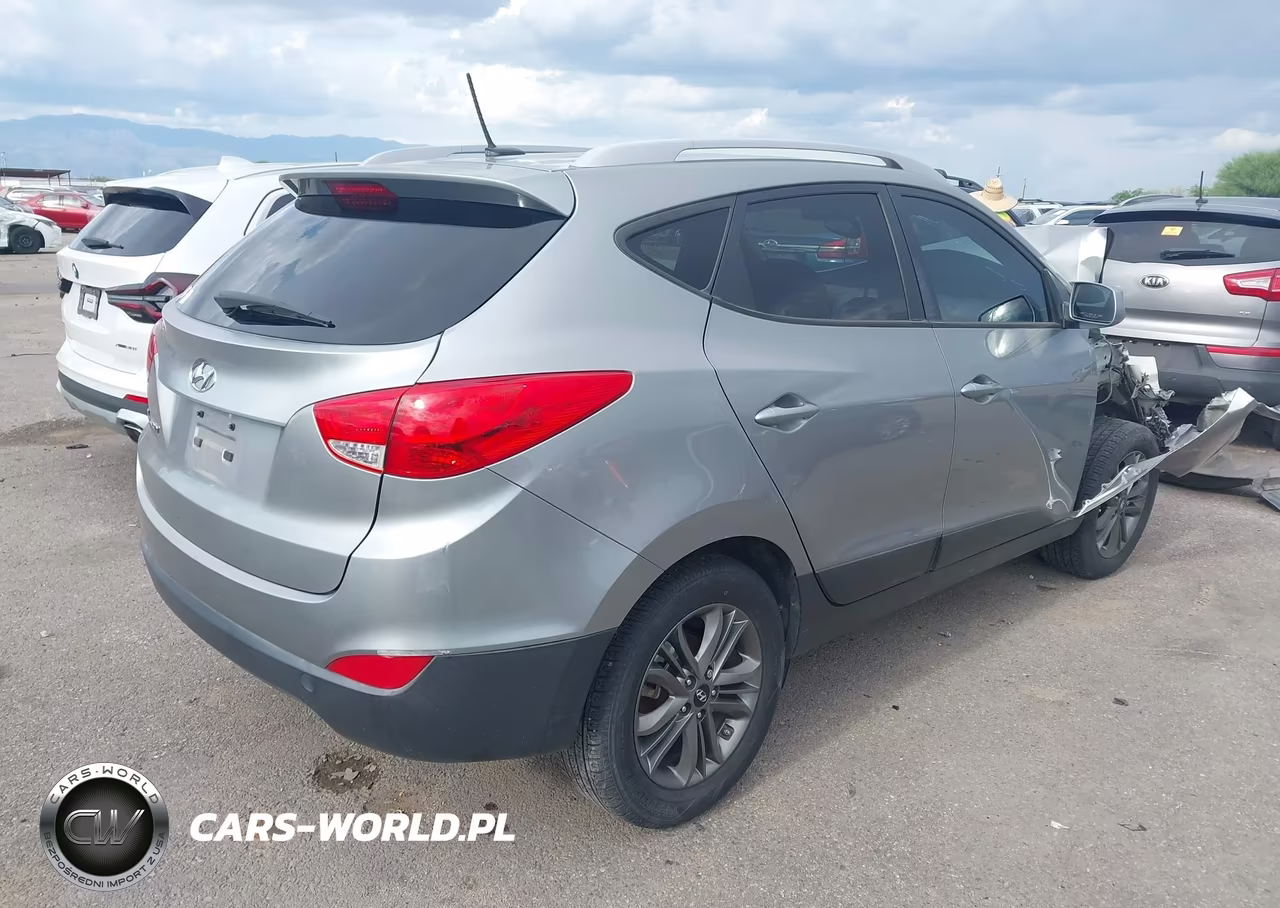 2014 Hyundai Tucson Se VIN:KM8JU3AGXEU904908 - 4