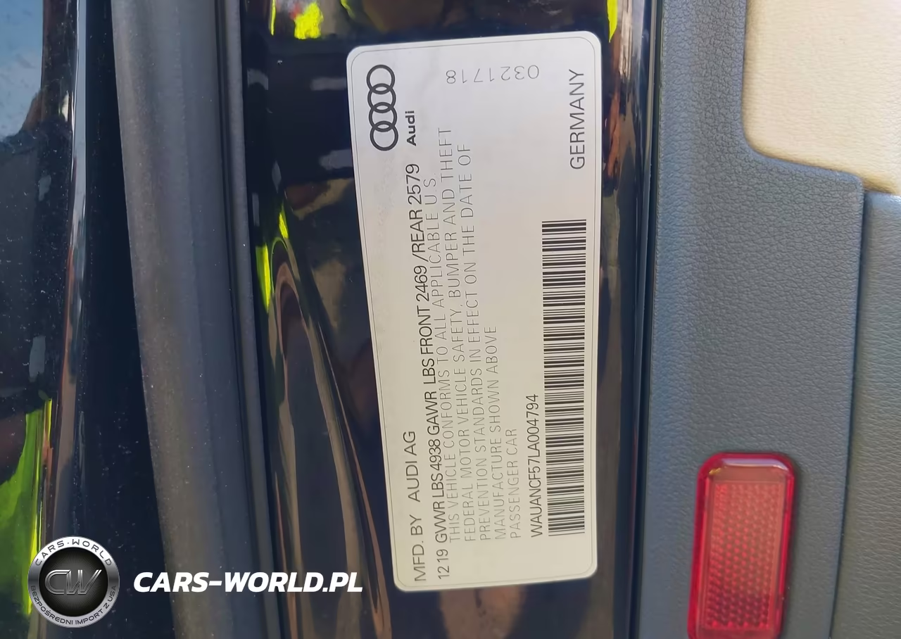2020 Audi A5 Sportback Premium 45 Tfsi Quattro S Tronic VIN:WAUANCF57LA004794 - 9