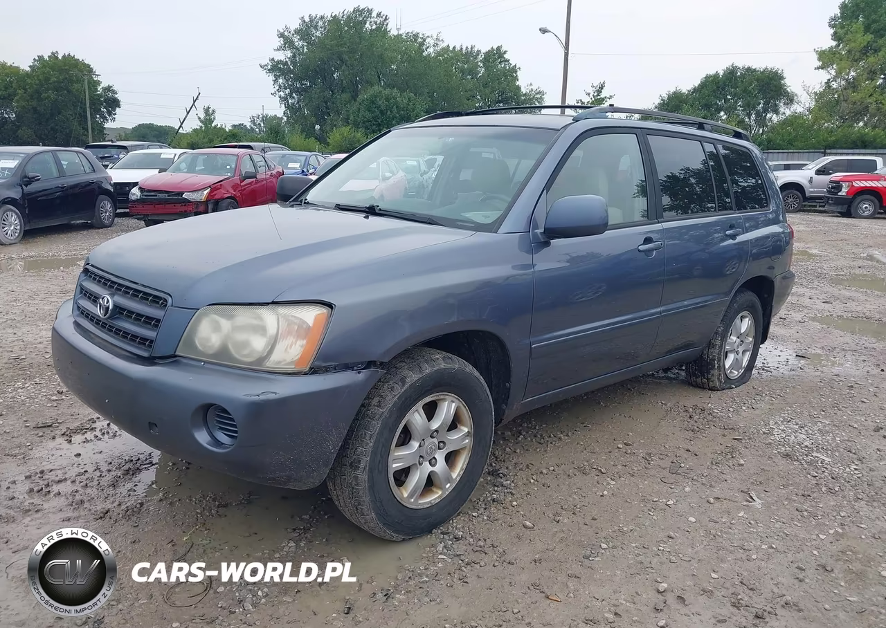 2003 Toyota Highlander V6 VIN:JTEGF21A730109829 - 2
