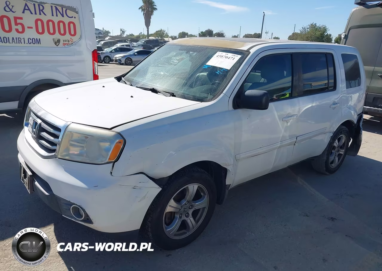 2013 Honda Pilot Ex-L VIN:5FNYF3H58DB015050 - 2